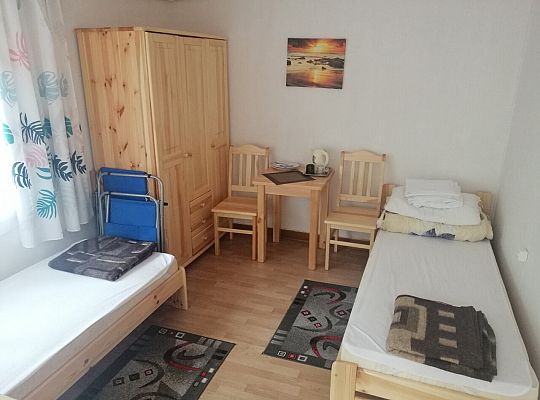 Wnętrze domku 2-os.